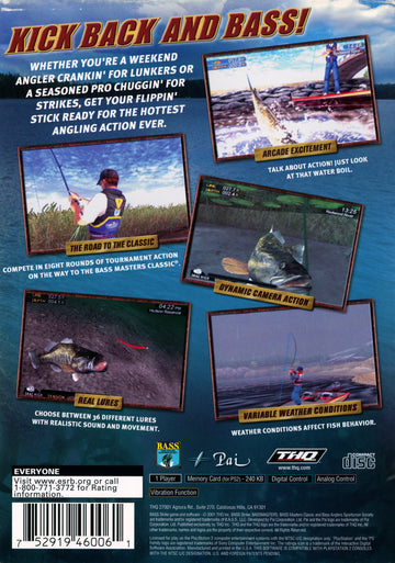 
BASS Strike | PlayStation 2 | back cover 1