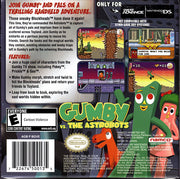 
Gumby vs. the Astrobots | Game Boy Advance | back cover 1