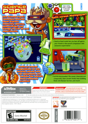 
Science Papa | Wii | back cover 1