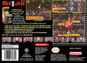 
NBA Jam | SNES | back cover 1
