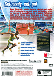 
Summer Athletics: The Ultimate Challenge | PlayStation 2 | back cover 1