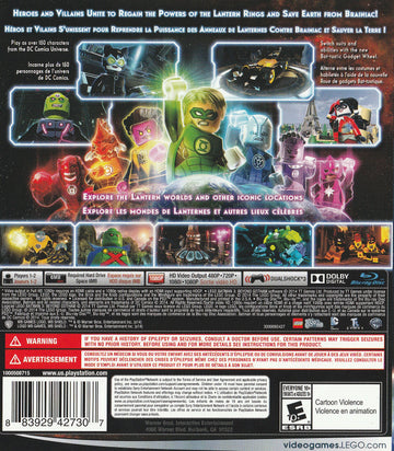 
LEGO Batman 3: Beyond Gotham | PlayStation 3 | back cover 1