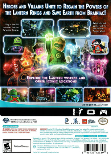 
LEGO Batman 3: Beyond Gotham | Wii U | back cover 1