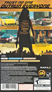 
Need for Speed: Undercover | PSP | back cover 1