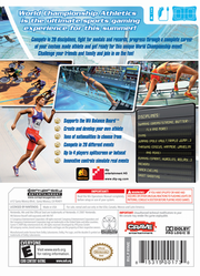 
World Championship Athletics | Wii | back cover 1