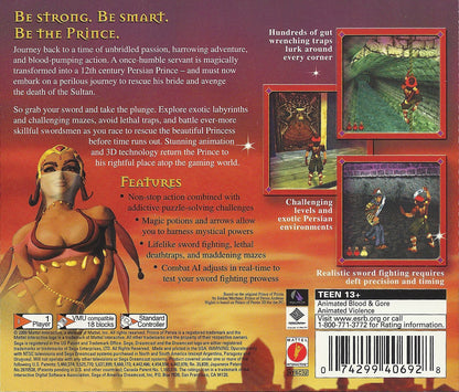 
Prince of Persia: Arabian Nights | Dreamcast | back cover 1