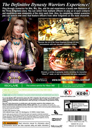 
Dynasty Warriors 8 | Xbox 360 | back cover 1