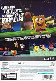 
SpongeBob SquarePants: Plankton's Robotic Revenge | Wii U | back cover 1