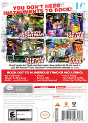 
Ultimate Band | Wii | back cover 1