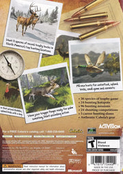 
Cabela's Trophy Bucks | Xbox 360 | back cover 1 | Region: North America | Source: LaunchBox