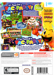 
Pac-Man Party | Wii | back cover 1