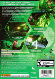 
Green Lantern: Rise of the Manhunters | Xbox 360 | back cover 1 | Region: North America | Source: LaunchBox