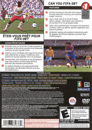 
FIFA Soccer 08 | PlayStation 2 | back cover 1 | Region: North America | Source: LaunchBox
