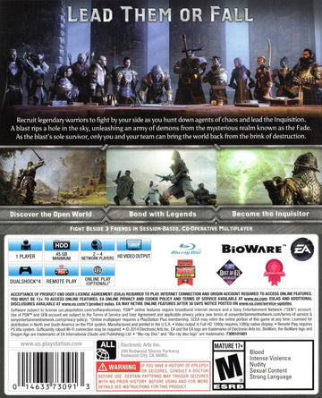 
Dragon Age: Inquisition | PlayStation 4 | back cover 1