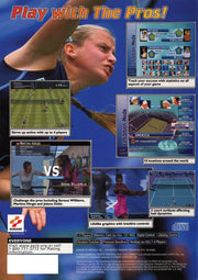 
WTA Tour Tennis | PlayStation 2 | back cover 1 | Region: North America | Source: LaunchBox
