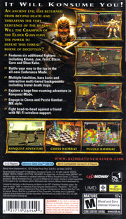 
Mortal Kombat: Unchained | PSP | back cover 1