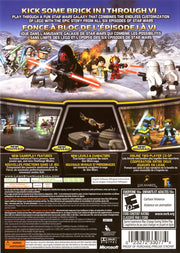 
LEGO Star Wars: The Complete Saga | Xbox 360 | back cover 1 | Region: North America | Source: LaunchBox