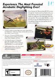
WWII Aces | Wii | back cover 1 | Region: North America | Source: LaunchBox