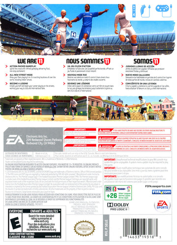 
FIFA Soccer 11 | Wii | back cover 1