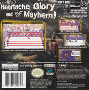 
WWF Road to WrestleMania | Game Boy Advance | back cover 1 | Region: North America | Source: LaunchBox