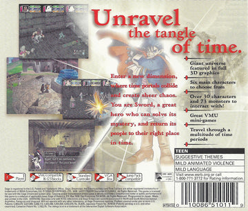 Time Stalkers | Dreamcast | back cover 1 | region=North America | launchbox-219f6d4ac4c9 | source=LaunchBox