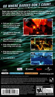 
Miami Vice: The Game | PSP | back cover 1