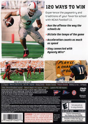 
NCAA Football 11 | PlayStation 2 | back cover 1 | Region: North America | Source: LaunchBox