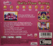 
Barbie: Gotta Have Games | PlayStation | back cover 1 | Region: North America | Source: LaunchBox