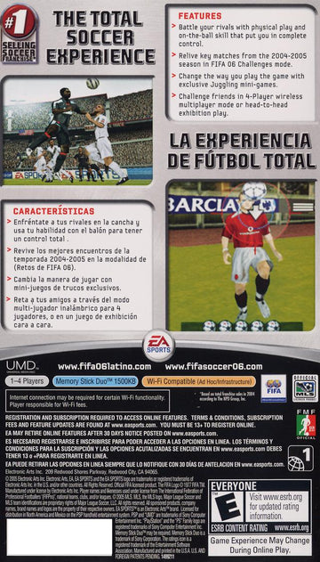 
FIFA Soccer 06 | Nintendo DS | back cover 1