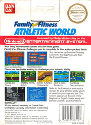 
Athletic World | NES | back cover 1