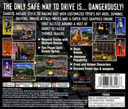 
Wreckin Crew: Drive Dangerously | PlayStation | back cover 1 | Region: North America | Source: LaunchBox