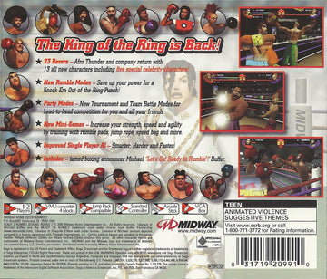 Ready 2 Rumble Boxing: Round 2 | Dreamcast | back cover 1 | region=North America | launchbox-4490ca7c3256 | source=LaunchBox