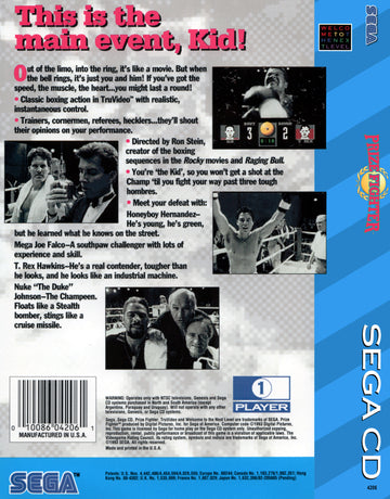 
Prize Fighter | SEGA CD | back cover 1