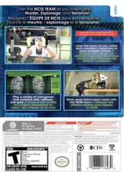
NCIS | Wii | back cover 1