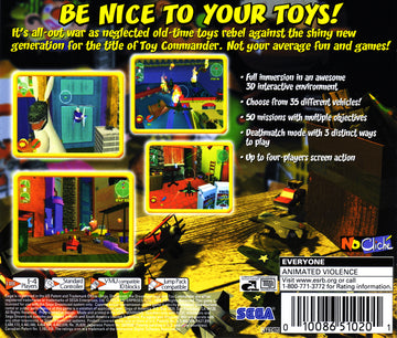 
Toy Commander | Dreamcast | back cover 1