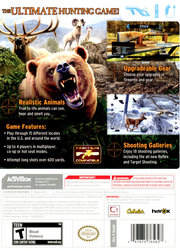 
Cabela's Big Game Hunter 2012 | Wii | back cover 1