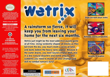 
Wetrix | Nintendo 64 | back cover 1