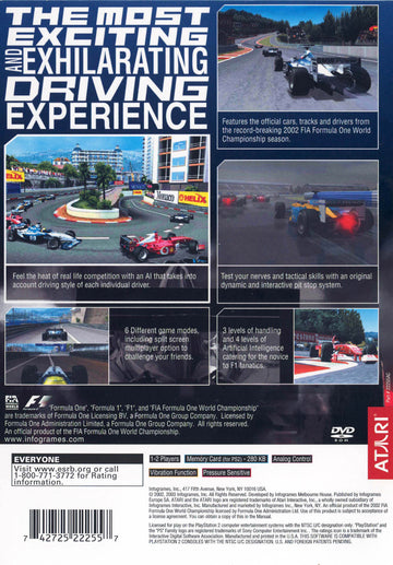
Grand Prix Challenge | PlayStation 2 | back cover 1