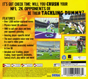 
NFL 2K | Dreamcast | back cover 1