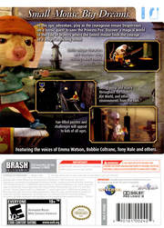
The Tale of Despereaux | Wii | back cover 1