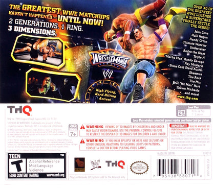 
WWE All Stars | Nintendo 3DS | back cover 1 | Region: North America | Source: LaunchBox