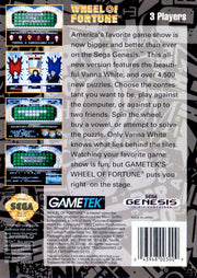 
Wheel of Fortune | Genesis | back cover 1