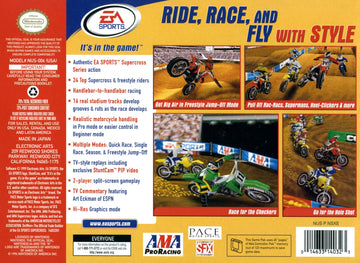 
Supercross 2000 | Nintendo 64 | back cover 1