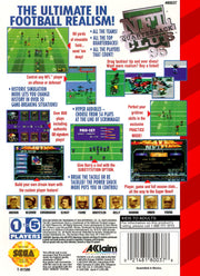 
NFL Quarterback Club 96 | Genesis | back cover 1