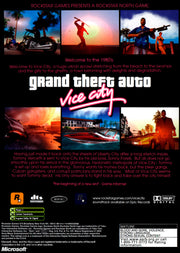 
Grand Theft Auto: Vice City | Xbox | back cover 1