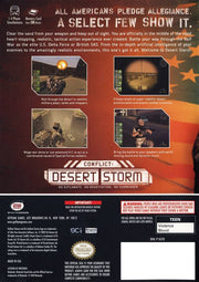 
Conflict: Desert Storm | GameCube | back cover 1