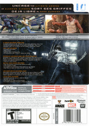 
X-Men Origins: Wolverine | Wii | back cover 1 | Region: North America | Source: LaunchBox