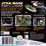 
Star Wars: Flight of the Falcon | Game Boy Advance | back cover 1