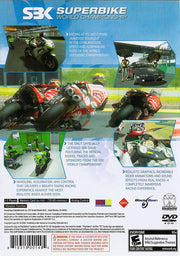 
SBK: Superbike World Championship | PlayStation 2 | back cover 1 | Region: North America | Source: LaunchBox