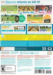 
Wii Sports Club | Wii U | back cover 1